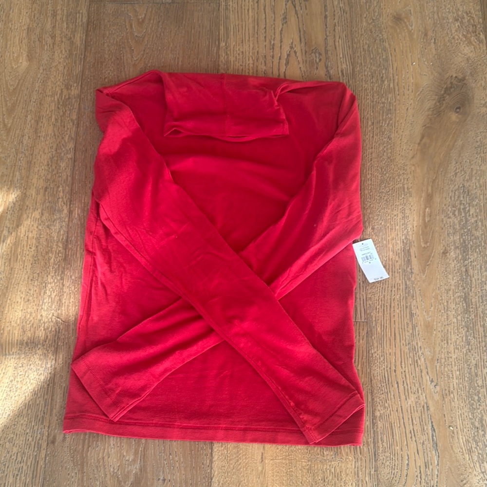 Red Turtleneck